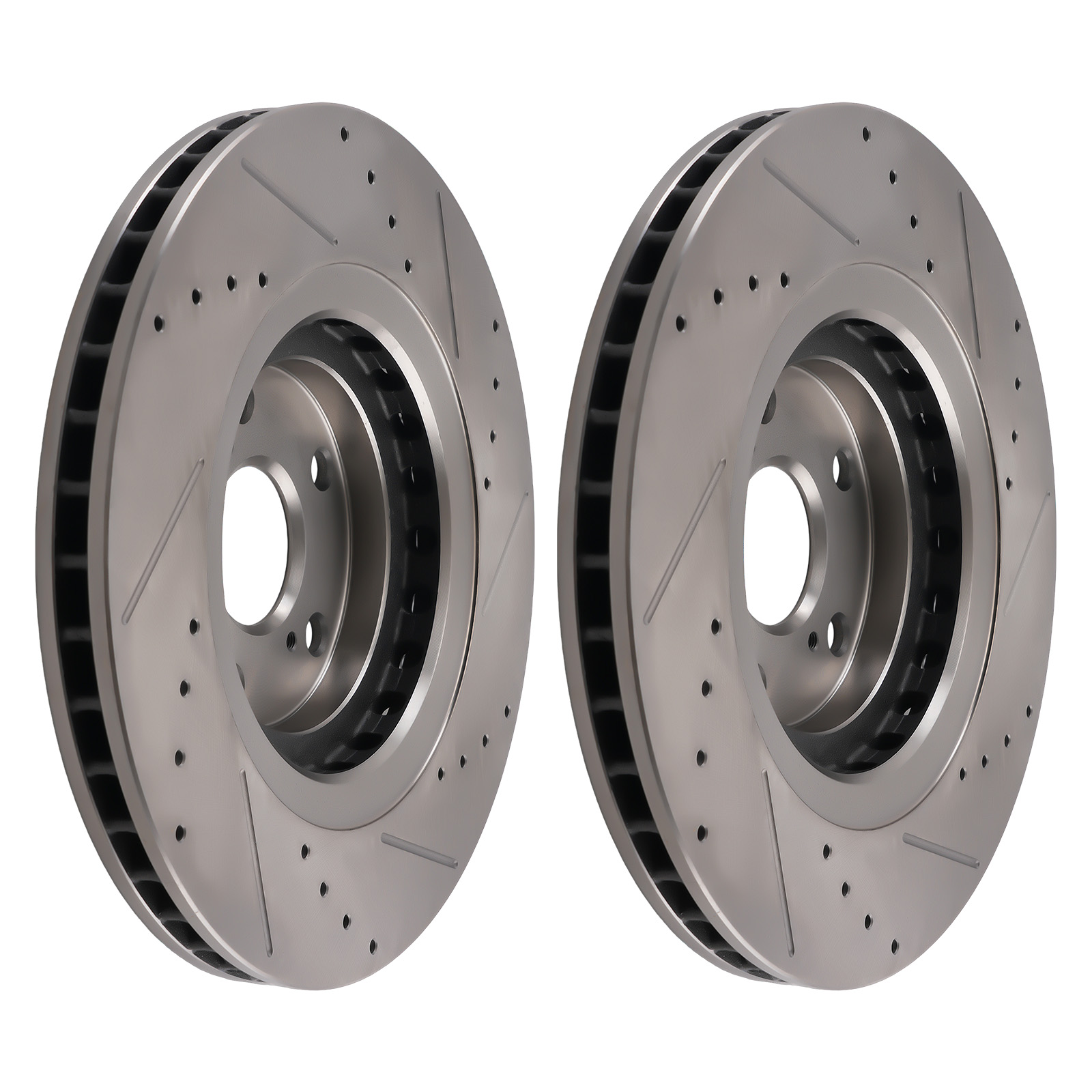 Front Left & Right Brake Rotors Set S-31511 6