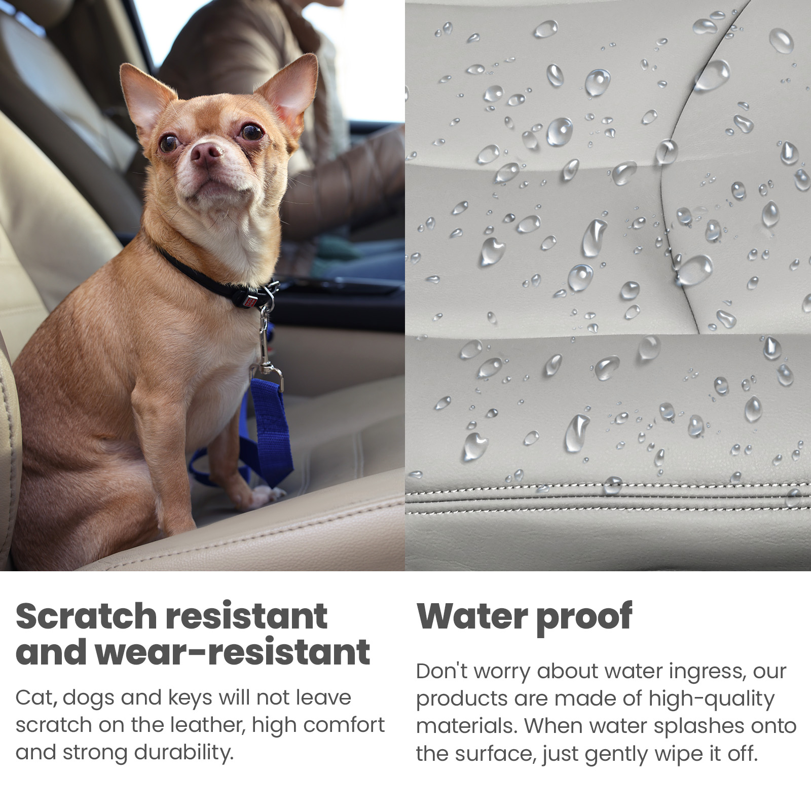 Front Left & Right Seat Cover 6