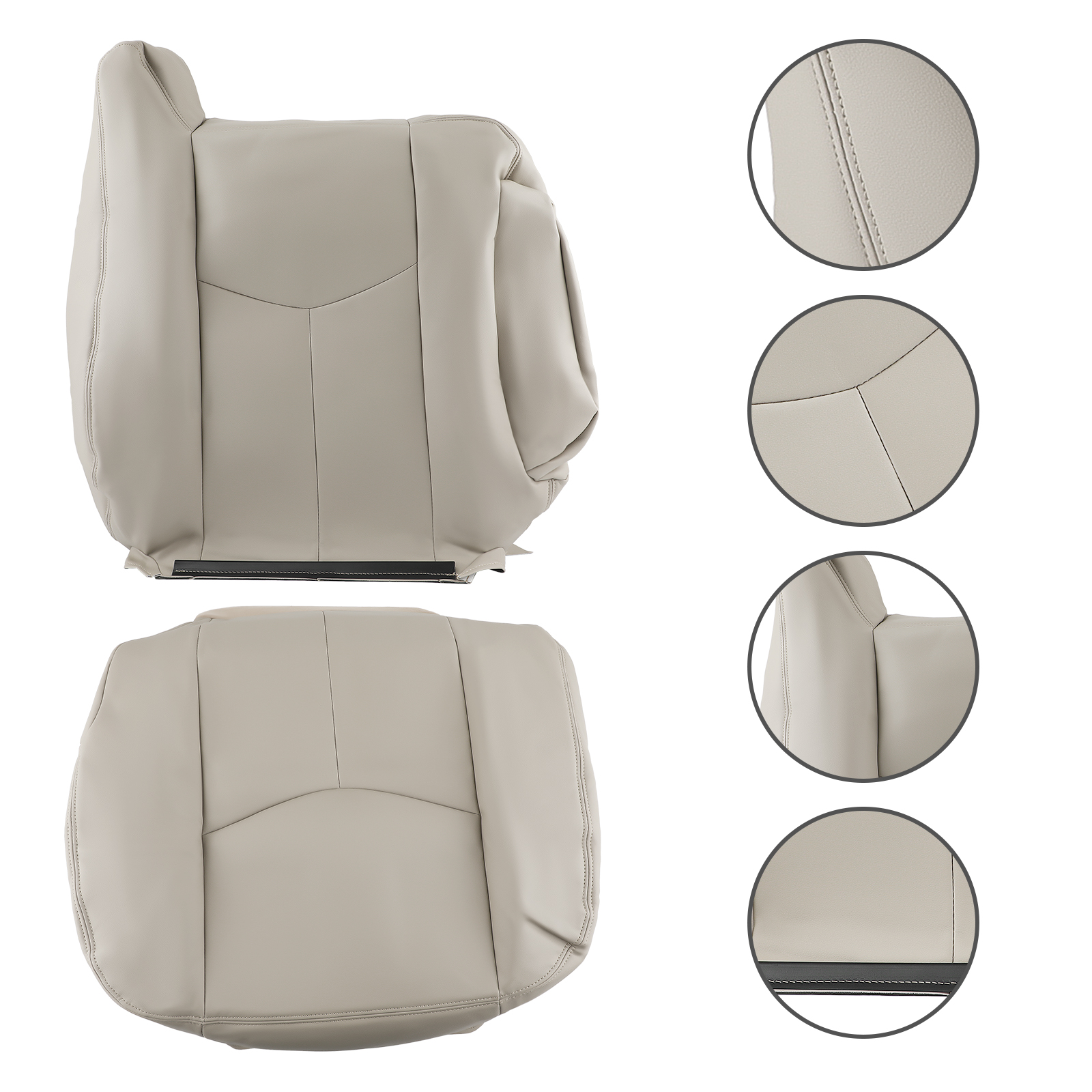 Front Left & Right Seat Cover 6