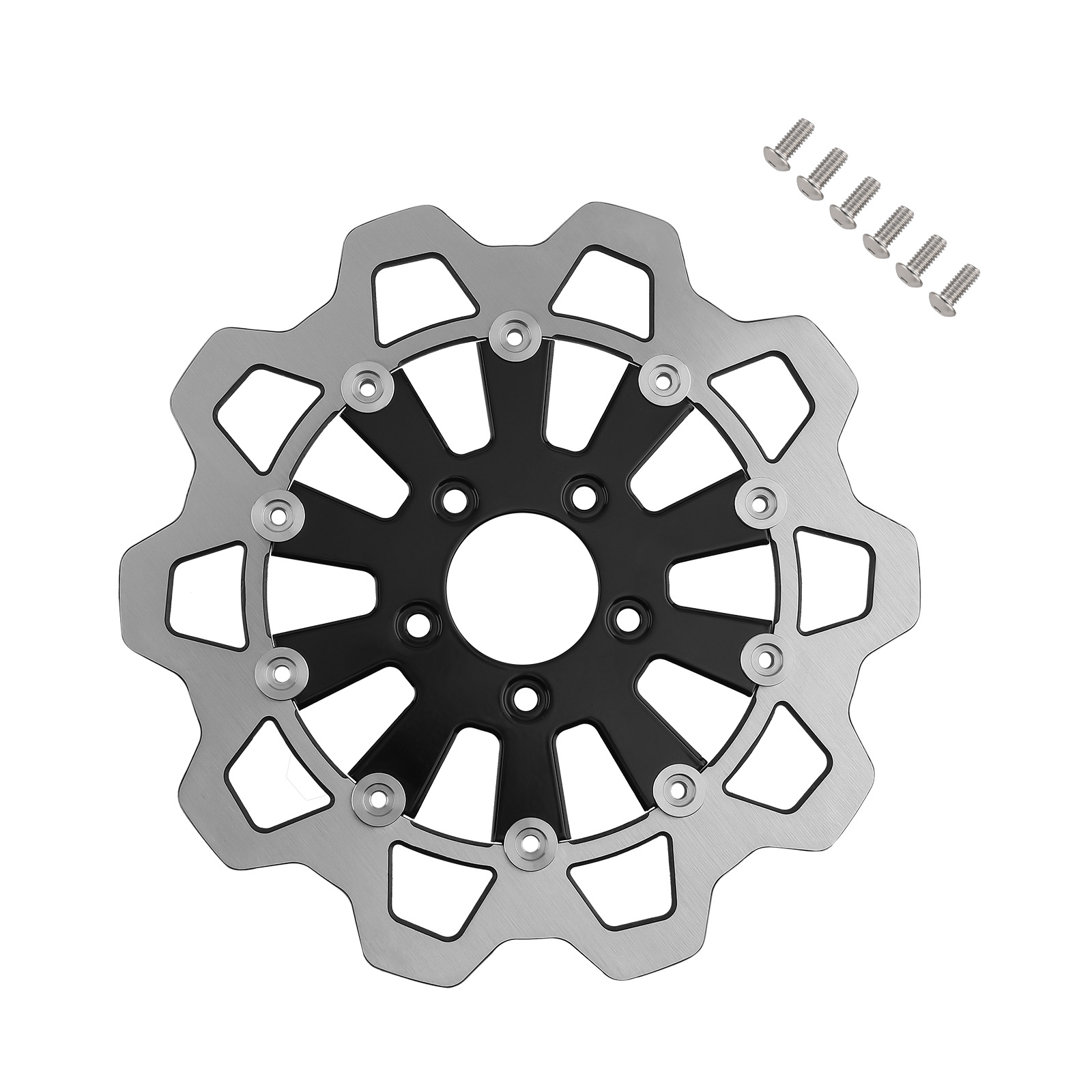 Front Motorcycle Brake Rotor Kit 6