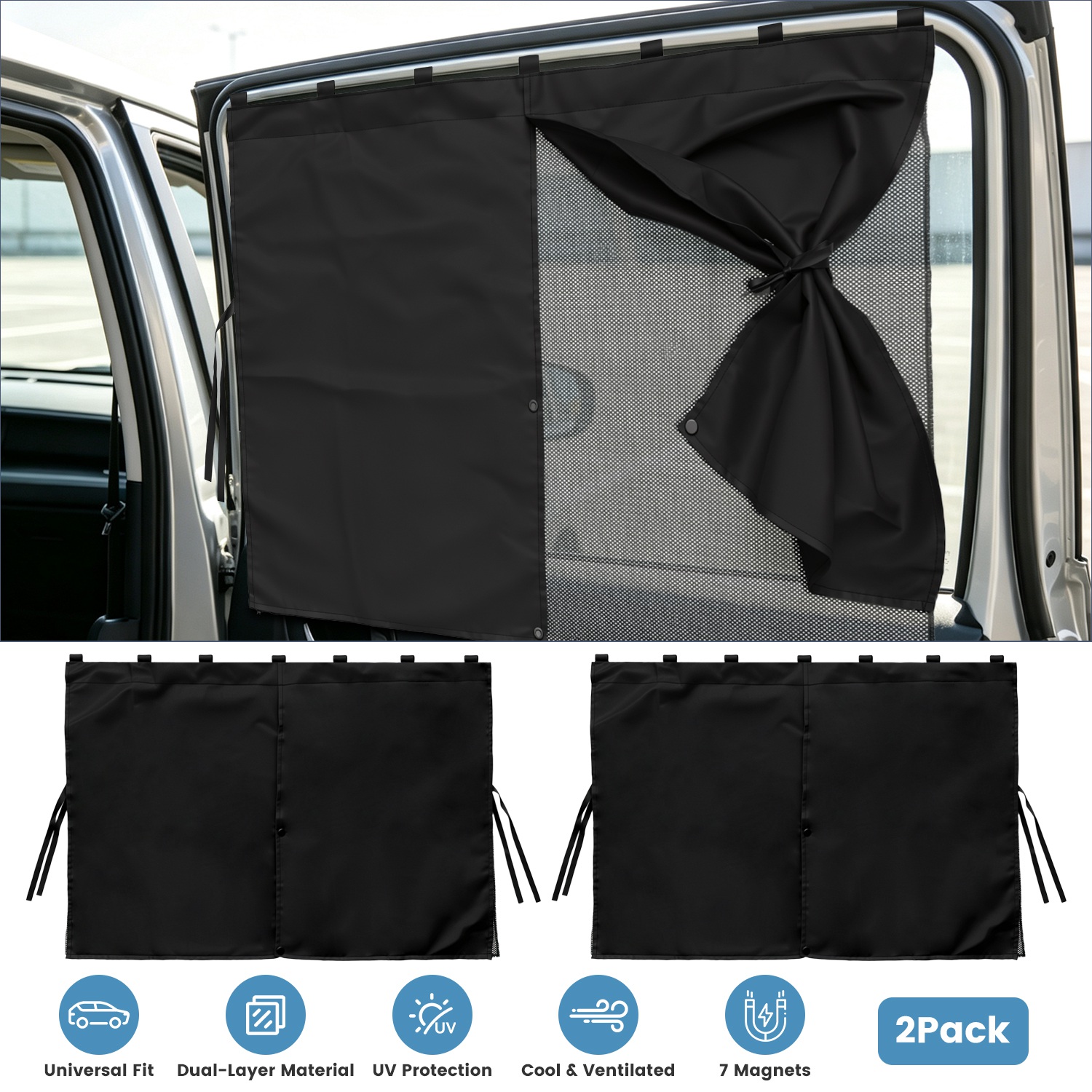 Sun Shade & Visor 68X48.5CM