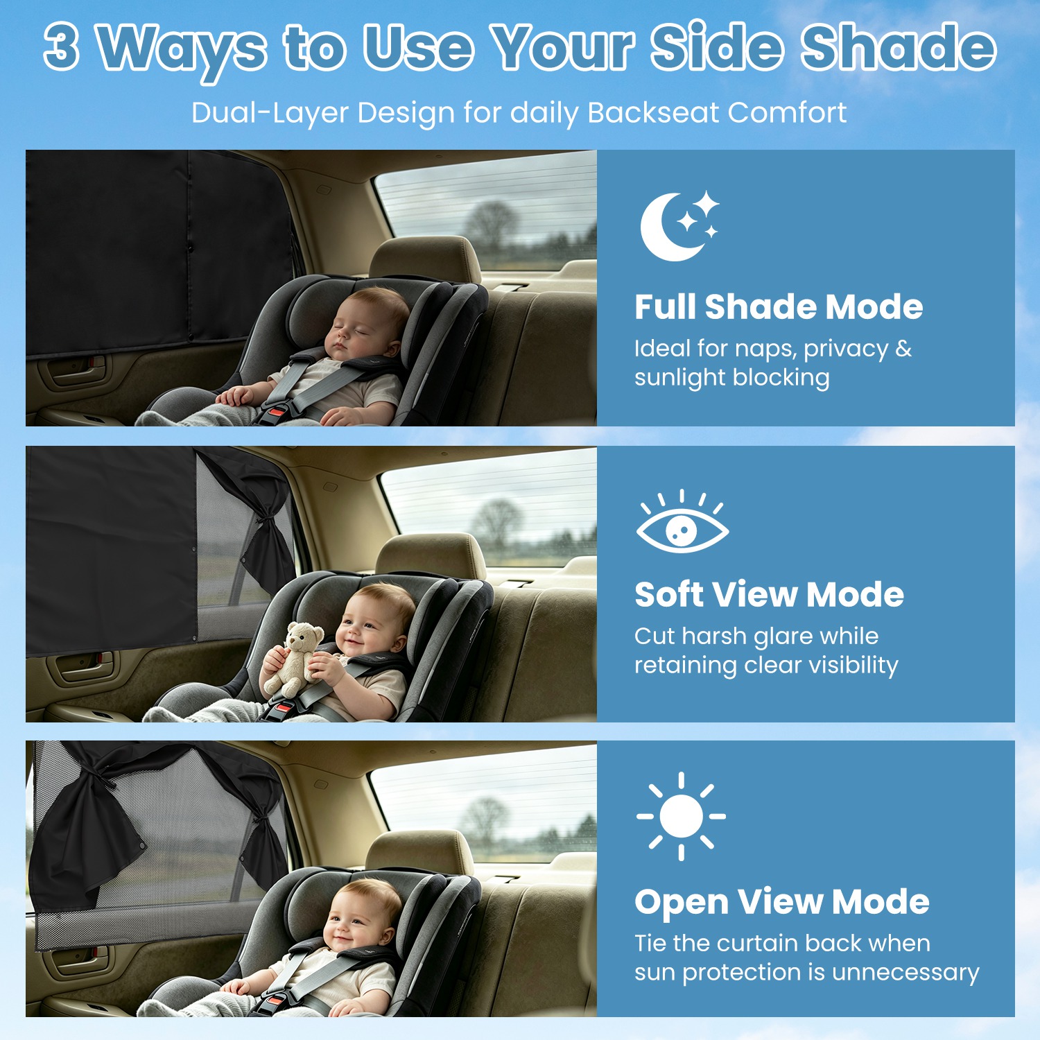 Sun Shade & Visor 68X48.5CM 5